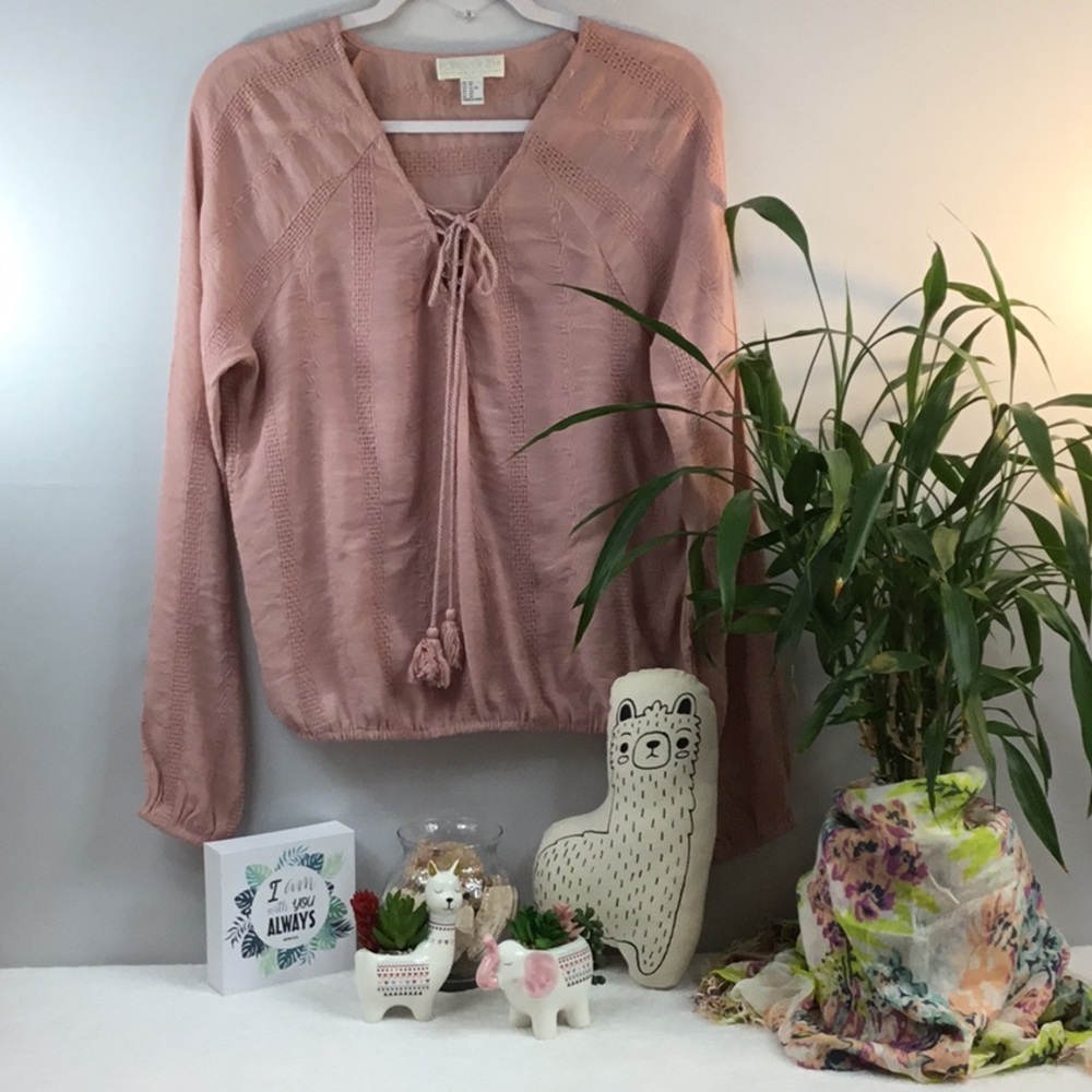 FOREVER 21 LADIES BOHO BLOUSE